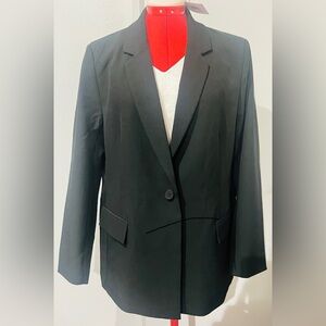 New with Tags The Drop Classic Black Women's Blazer size XL